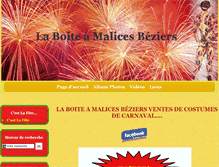 Tablet Screenshot of laboiteamalicesbeziers.com